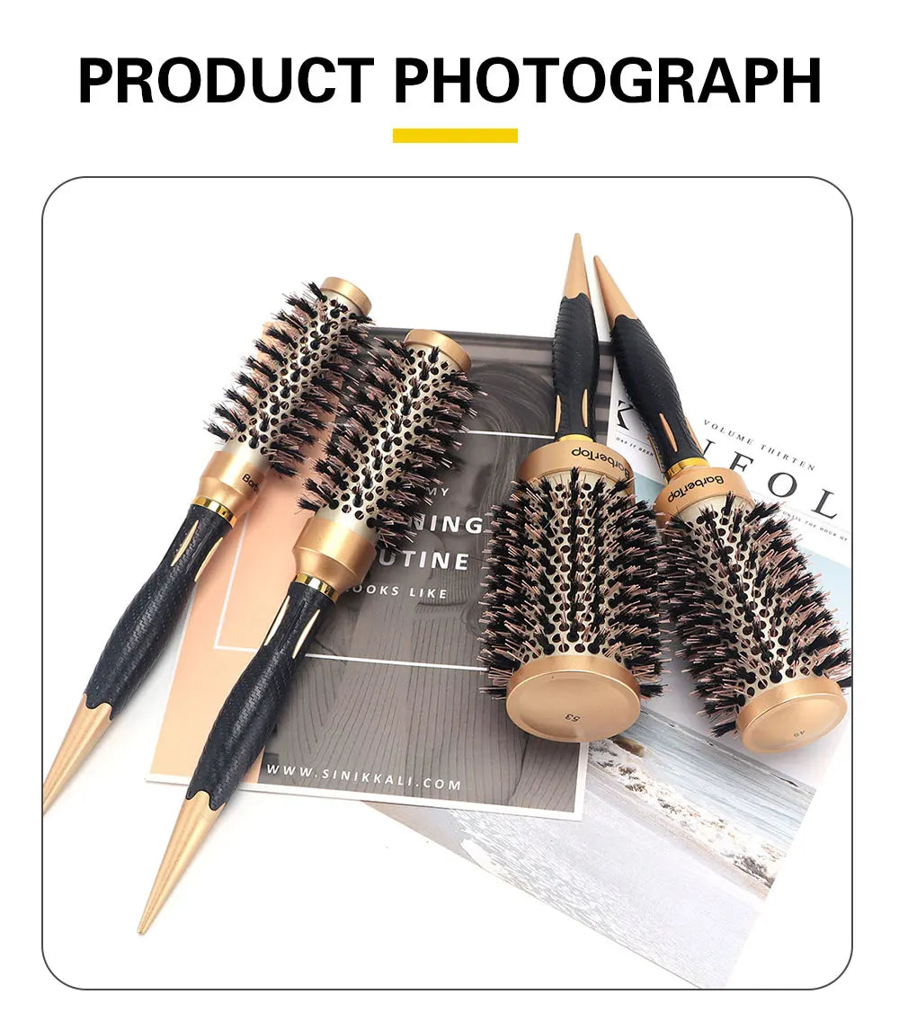 Peigne Coiffure Salon Antistatique | Coiffage Boucles | Brosse Cheveux Mouillés Bouclés | Outil Coiffure Femme