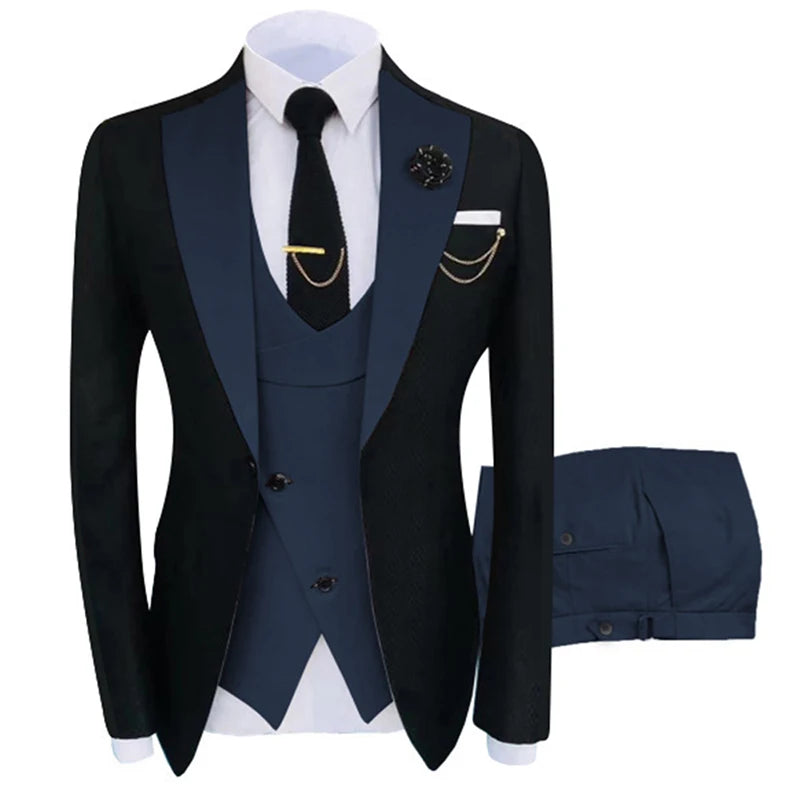 Costume trois pièces pour homme | Veste, gilet et pantalon