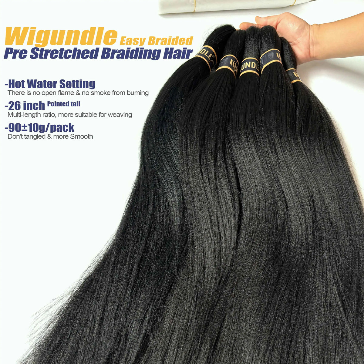 Extensions Tresses Crochet EZ Box Twist | Pré-Étirées | Synthétique Ignifuge | Pose Facile | Femme