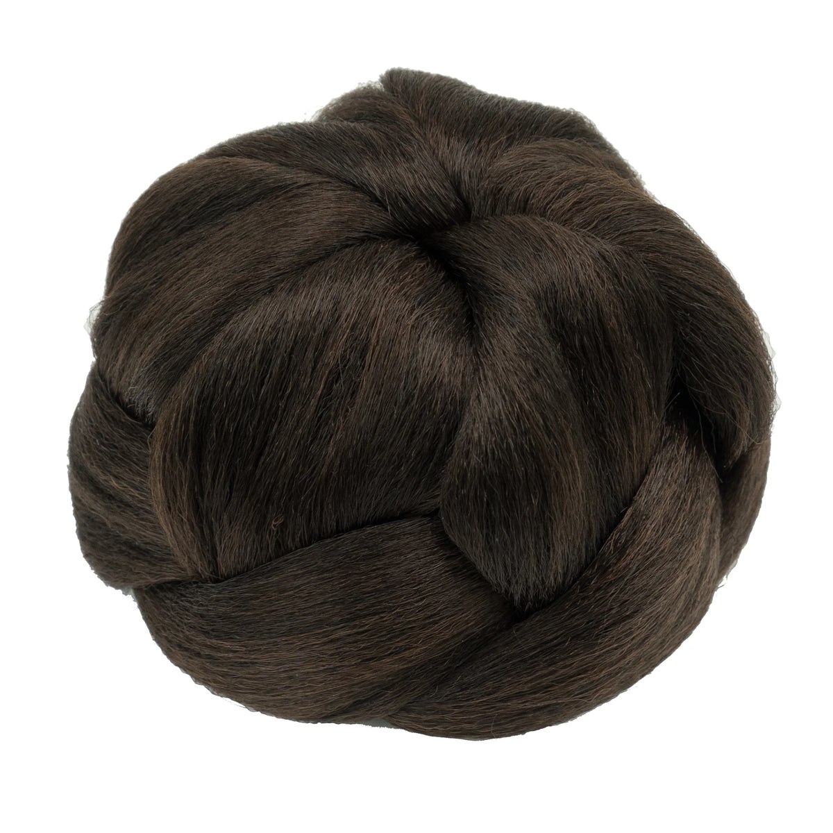Chignon Synthétique Tressé | Scrunchie Updo | Postiche Danseur | Mariage & Soirée | Femme