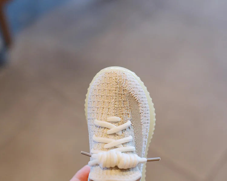 Baskets Mesh Légères Enfant | Tricot Respirant Running | Printemps-Automne Garçon Fille