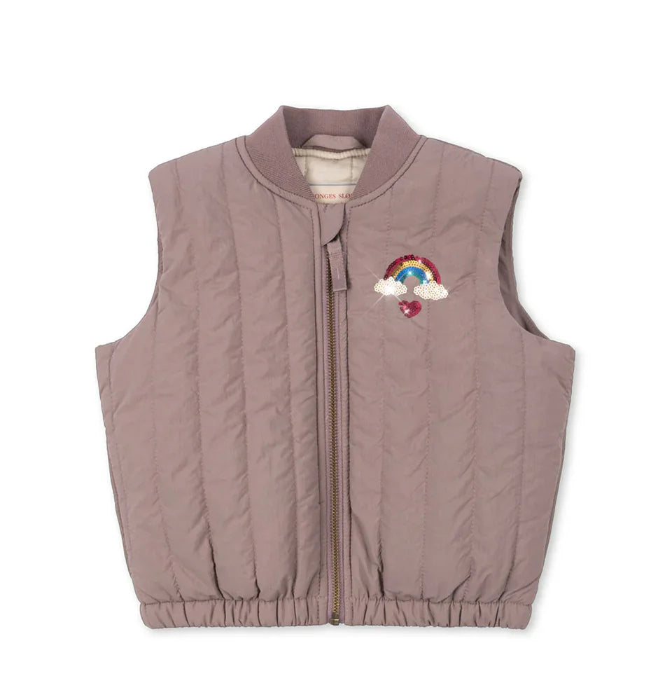 Manteau Polaire Paillettes Fille | Laine d'Agneau | Broderie Garçon | Vêtement Enfant Hiver