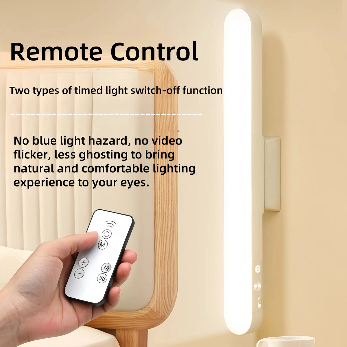 Lampe LED Magnétique Suspendue Rechargeable USB | 3 Couleurs Dimmable | Lecture, Placard & Armoire