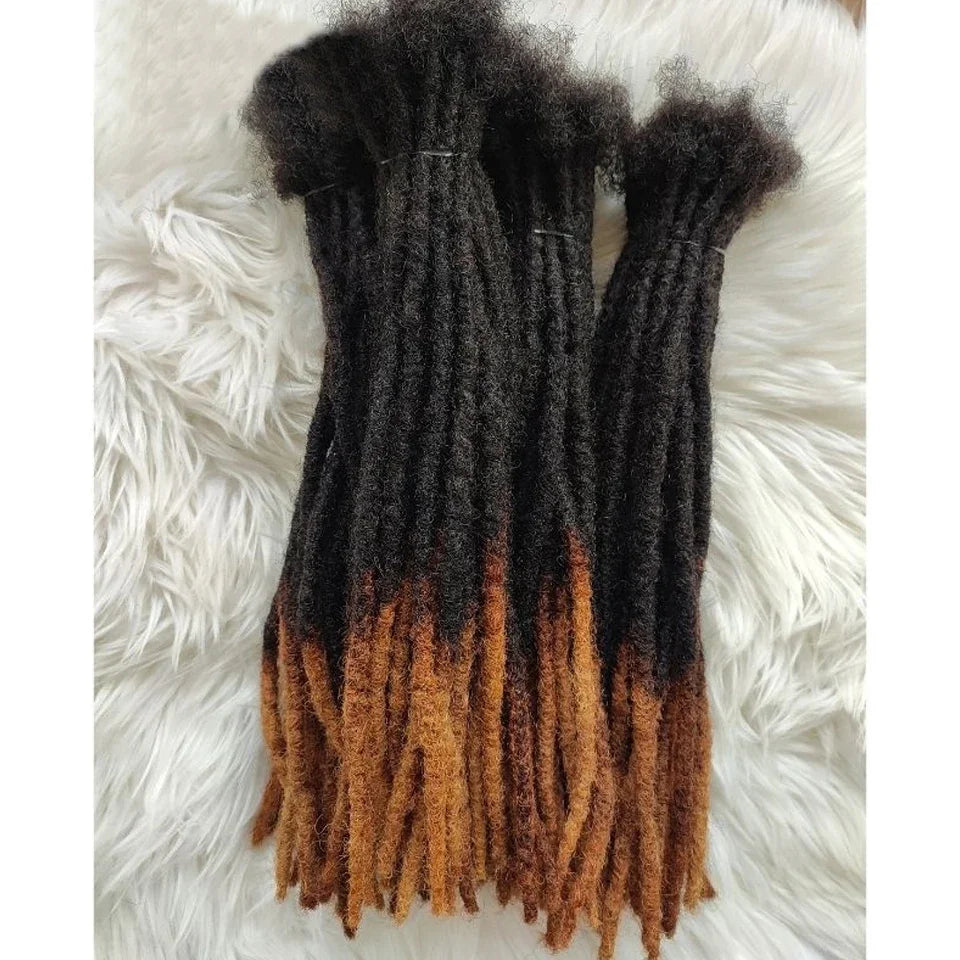 Human Hair Dreadlocks Loc Extensions Kinky Straight Wholesale Crochet Braids Remy Hair Extensions 10 20 40 60 Strands