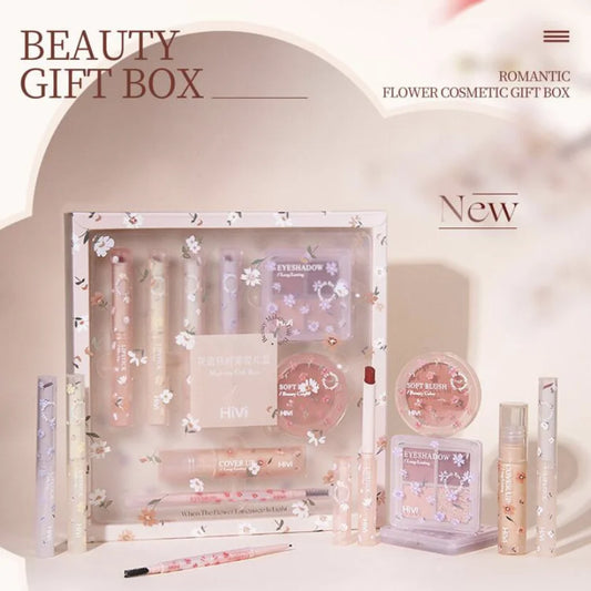 Kit Maquillage Complet Femme | Longue Tenue | 8 Rouges à Lèvres | Set Maquillage Professionnel | Coffret Beauté
