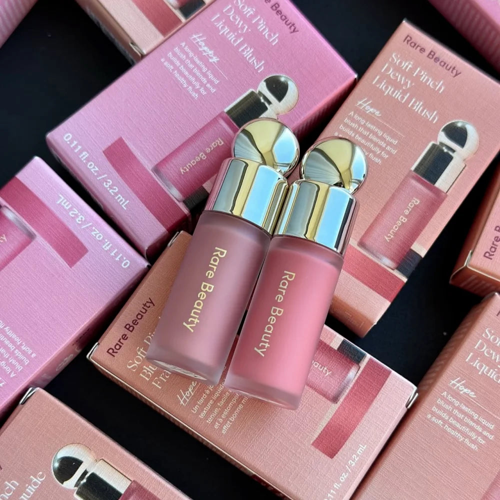 Rare Beauty Love Encourage Believe Virtue Hope Grateful Happy Joy Lucky Worth Blush Plump Seamless High-impact Weightless Makeup