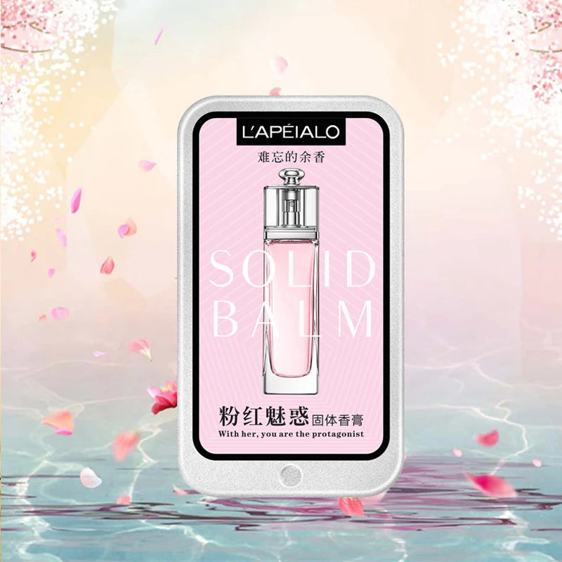 Woman Body Pheromone Perfume Solid Balm Long Lasting Fragrance Light Fragrance Portable Solid Perfume Balm