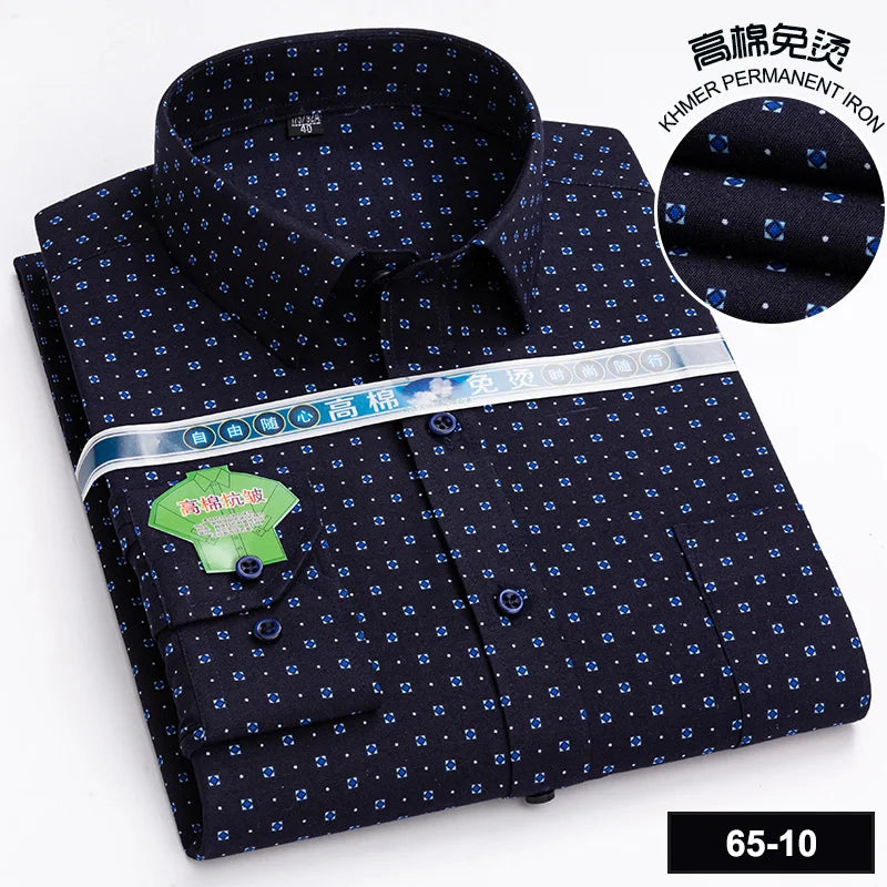 2026 Long Sleeve Shirt Men's Tops for Men Men's Clothing White Shirt Men's Fashion Clothing Trends