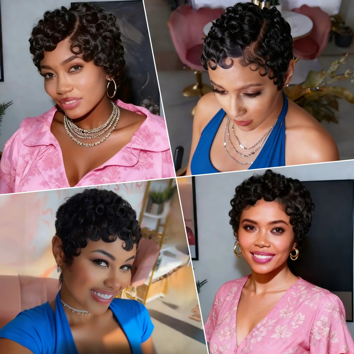 Perruque Body Wave Pixie Cut | 13x4 HD Lace Front | Glueless | Pré-Pluçuée | Cheveux Humains | Femme