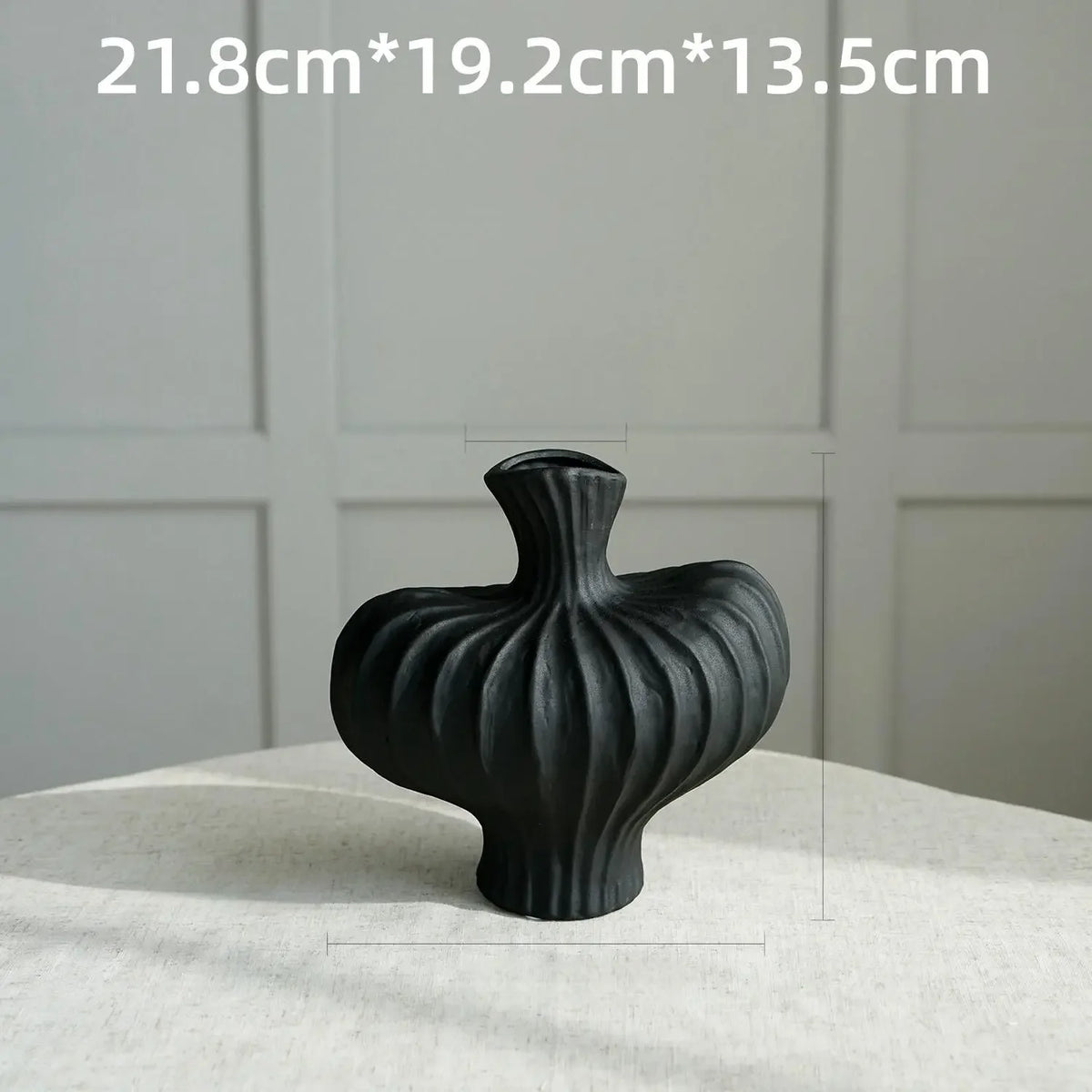 Set 2 Vases Nordiques Creux Plastique | Imitation Fleurs | Décor Salon Moderne | Haute Qualité