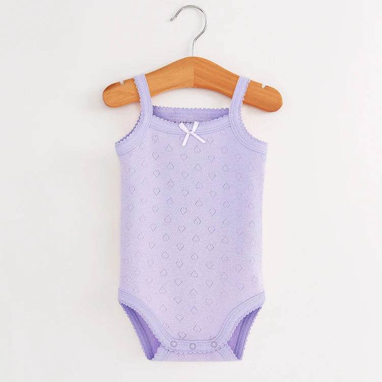 Body Bébé Fille | Sans Manches | Romper Coton | Combinaison Été | Nouveau-Né & Tout-Petits (v2)