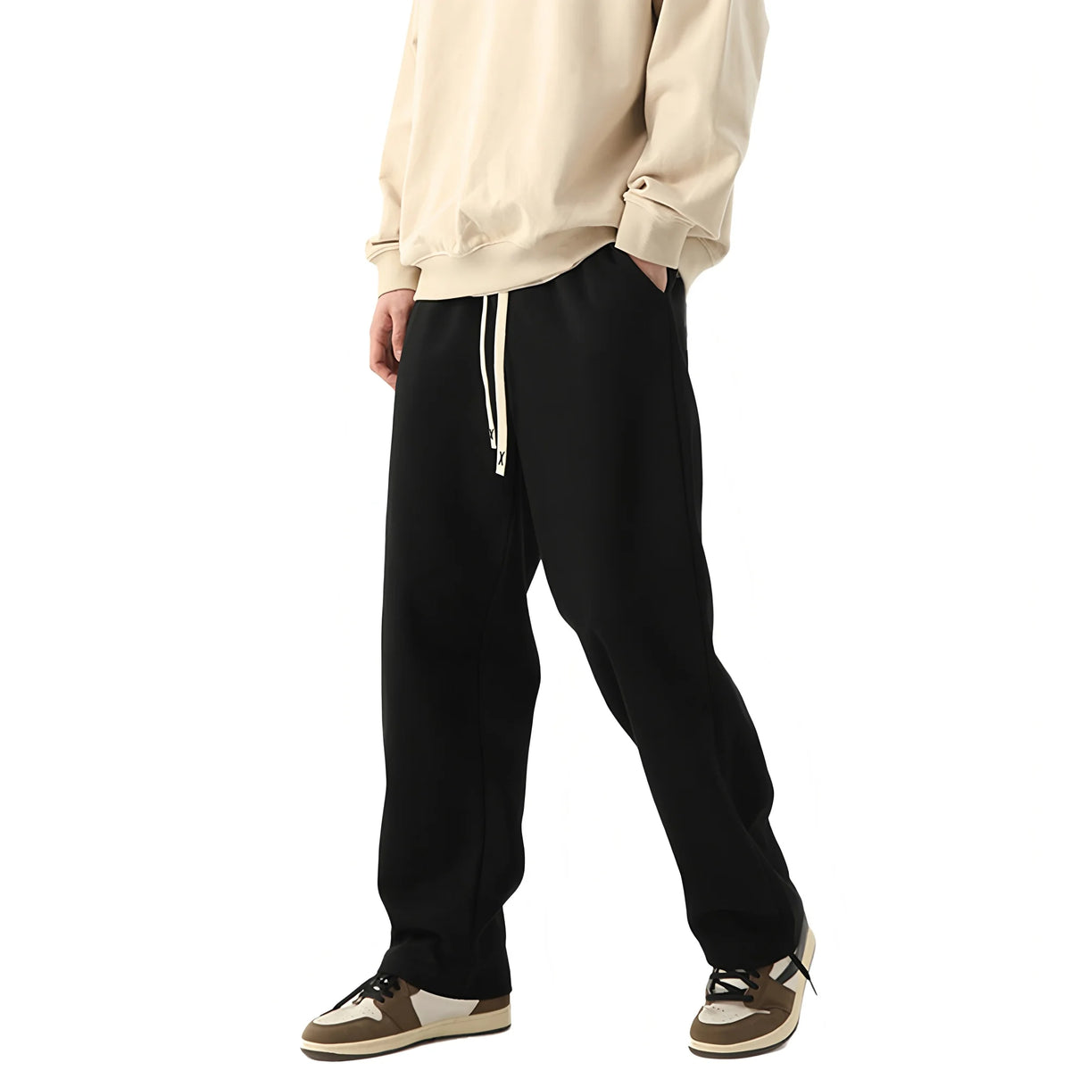 Pantalon de jogging ample en jersey pour homme | Poches