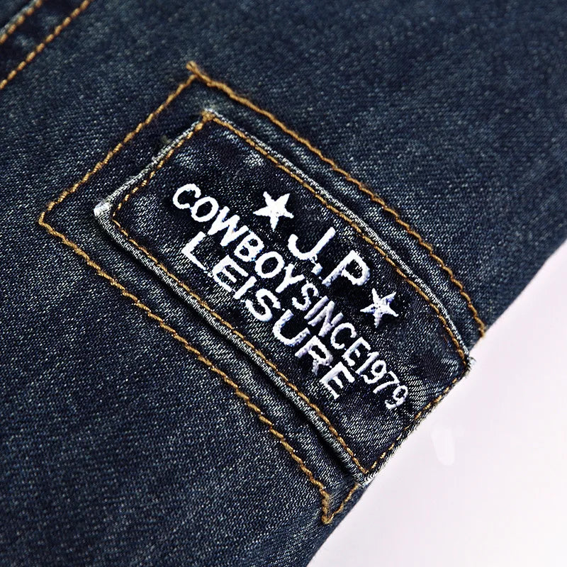 High Quality Men's Denim Jacket Coat 5XL Oversized Overcoat Spring Autumn Retro Cowboy Jacket Men Clothing Casual Outerwear