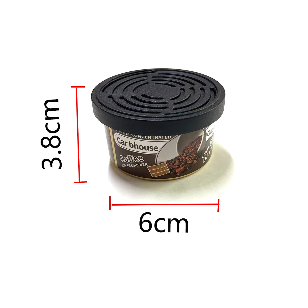 High-End Car Aroma Diffuser, Small Wooden Fragrance Canister, Car Perfume, Car Balm, Car Ornament