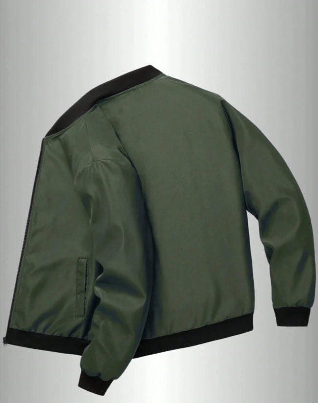 Spring Autumn Casual Solid Fashion Slim Bomber Jacket Men Overcoat New Arrival Baseball Jackets Men's Jacket