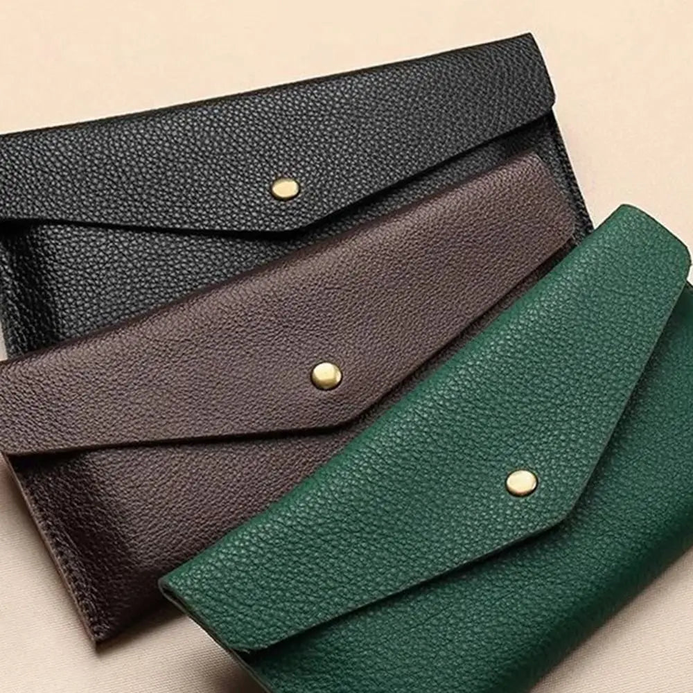 Portefeuille Femme Cuir PU Souple | Une Pièce | Grande Capacité | Porte-Monnaie Long Porte-Cartes