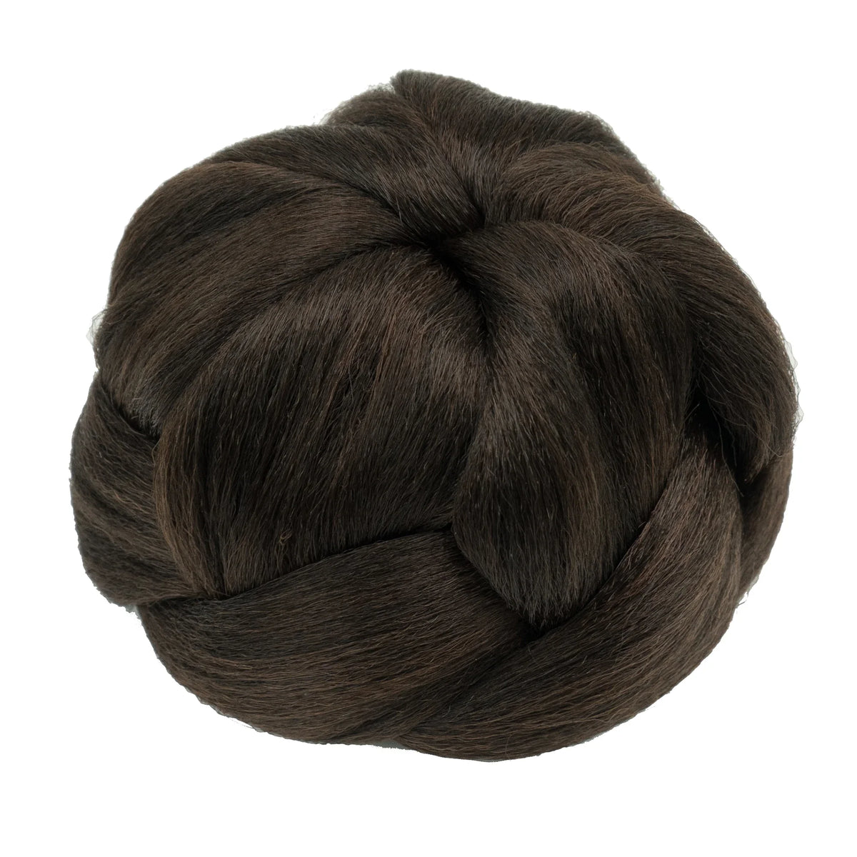 Chignon Synthétique Tressé | Scrunchie Updo | Postiche Danseur | Mariage & Soirée | Femme