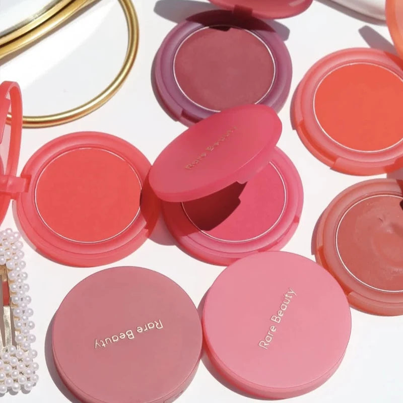 Rare Beauty Soft Pinch Matte Bouncy Blush Cream Lasting Mashed Potato Texture Natural Non Sticky Lightweight Face Beauty Makeup