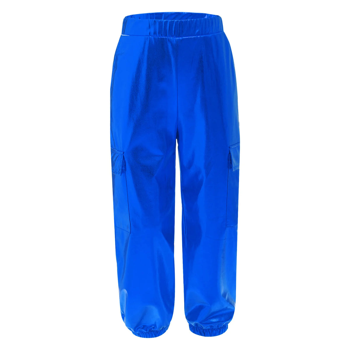 Ensemble Danse Fille Hip Hop | Veste Bomber Métallique & Pantalon | Costume Scène Carnaval Jazz