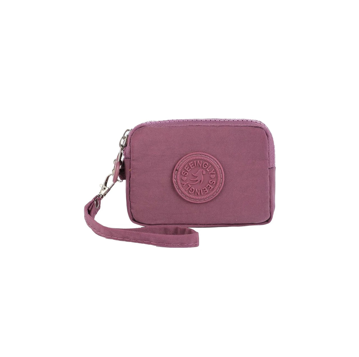 Women Three Layer Wallets Nylon Coin Purse New Korean Large Capacity Portable Oxford Cloth Coin Wallet Waterproof Portable