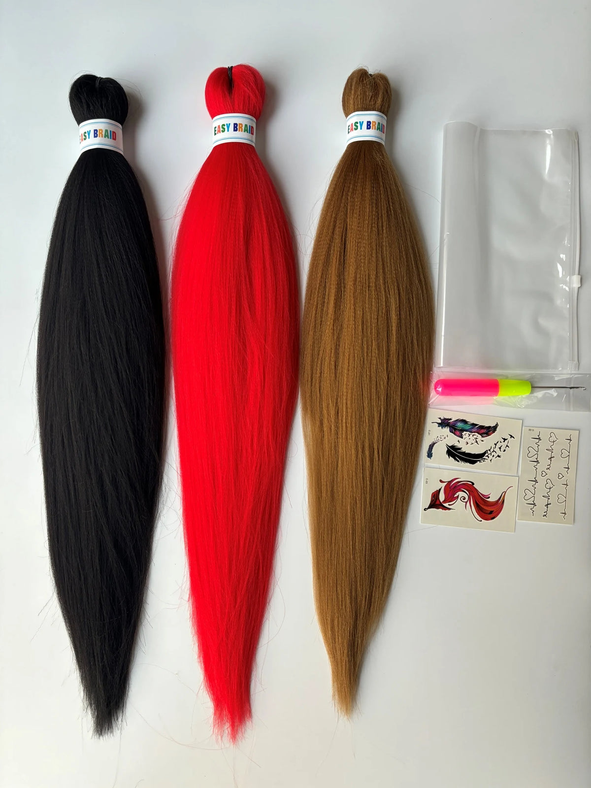 Extensions Tresses Crochet EZ Box Twist | Pré-Étirées | Synthétique Ignifuge | Pose Facile | Femme