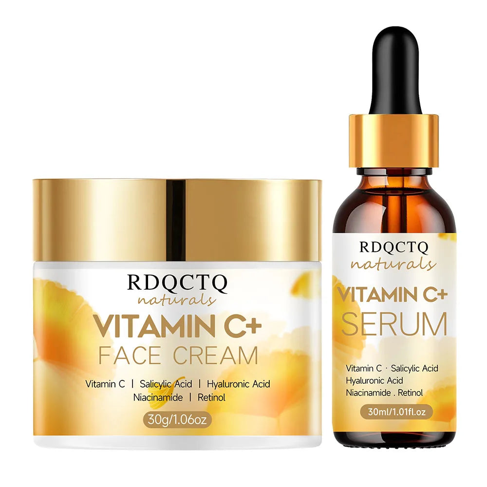 Vitamin C Cream & Serum 2-Piece Set: Optimized Title with Key Ingredients and Safe Efficacy Claims