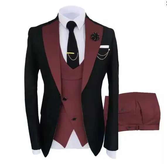 Costume trois pièces pour homme | Veste, gilet et pantalon