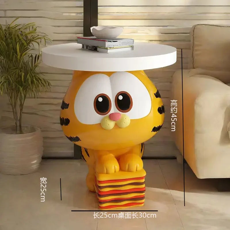 Comfort Cat, Floor, Ornament, Living Room, TV Cabinet, Sofa, Coffee Table, Bedside Table, Home, Decoration, Handicraft