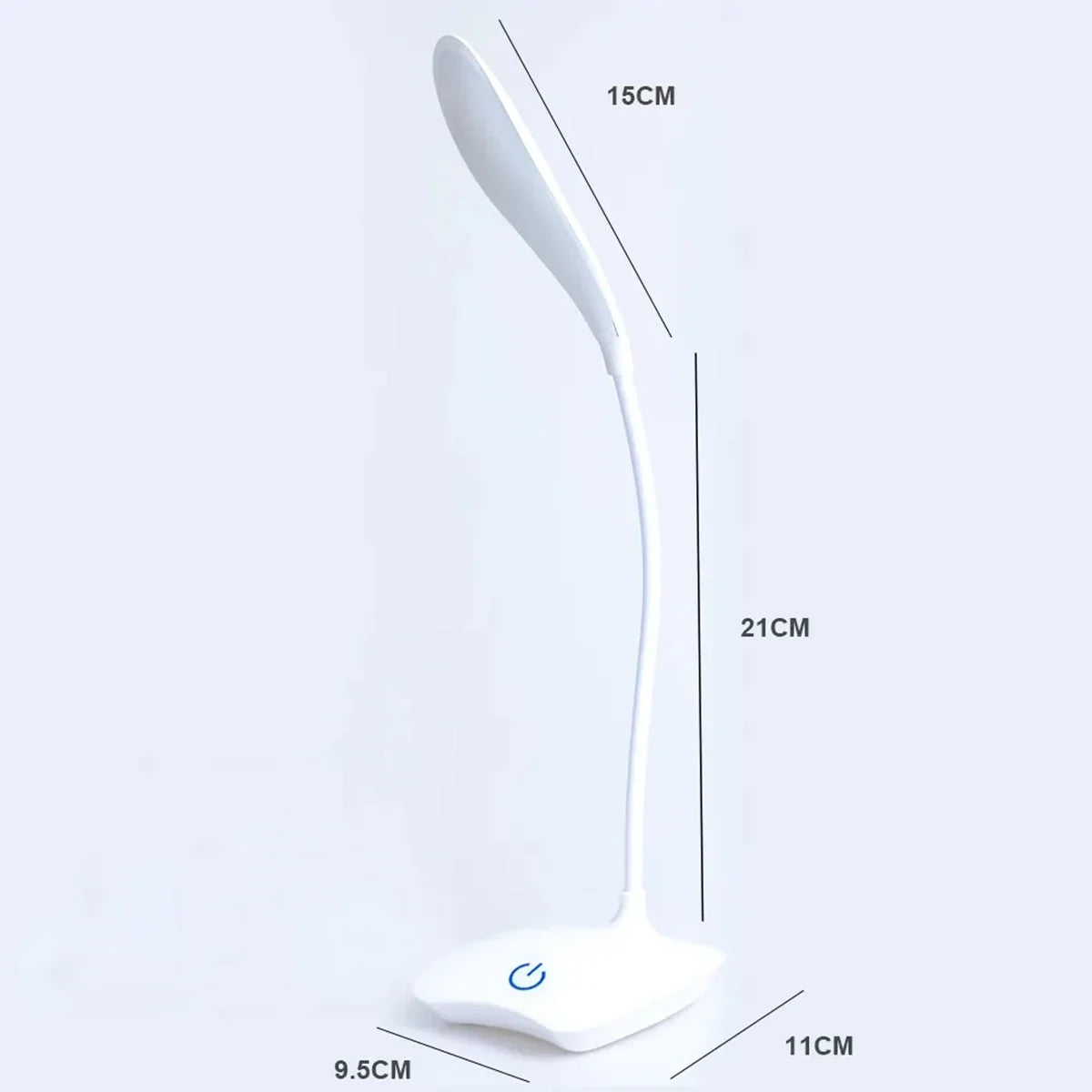 Lampe de Bureau LED de Lecture Portable | Charge USB | Tactile Dimmable | Protection des Yeux | Bureau & Chambre