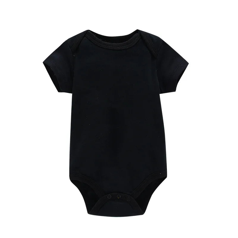 7 Colors Baby Girls Solid Onesies Bodysuits For Boys