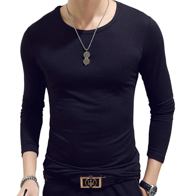 2025 New Tennis T Shirts Men Long Sleeve T-Shirt Sportswear Fitness T Shirts For Men Slim Fit T Shirts Designer Solid Tees Tops
