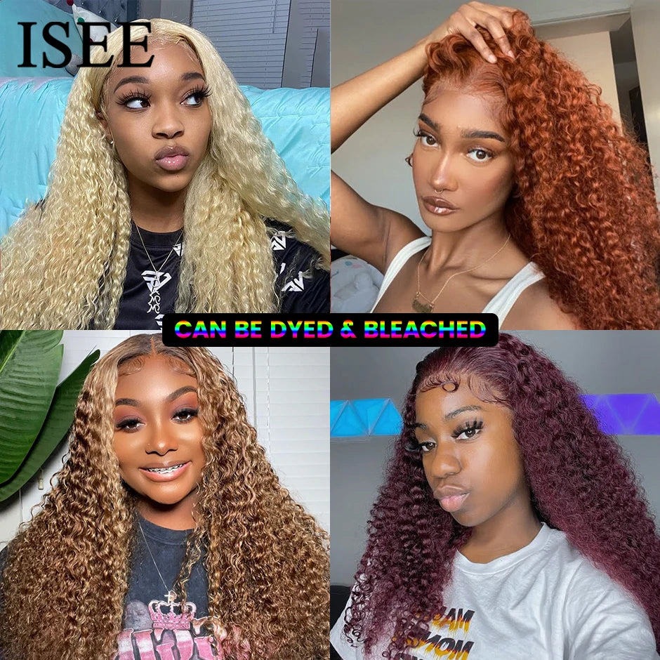 Mèches Kinky Curly Brésiliennes Remy | Couleur Naturelle | 1 à 4 Paquets | Extensions Cheveux Humains | ISEE HAIR