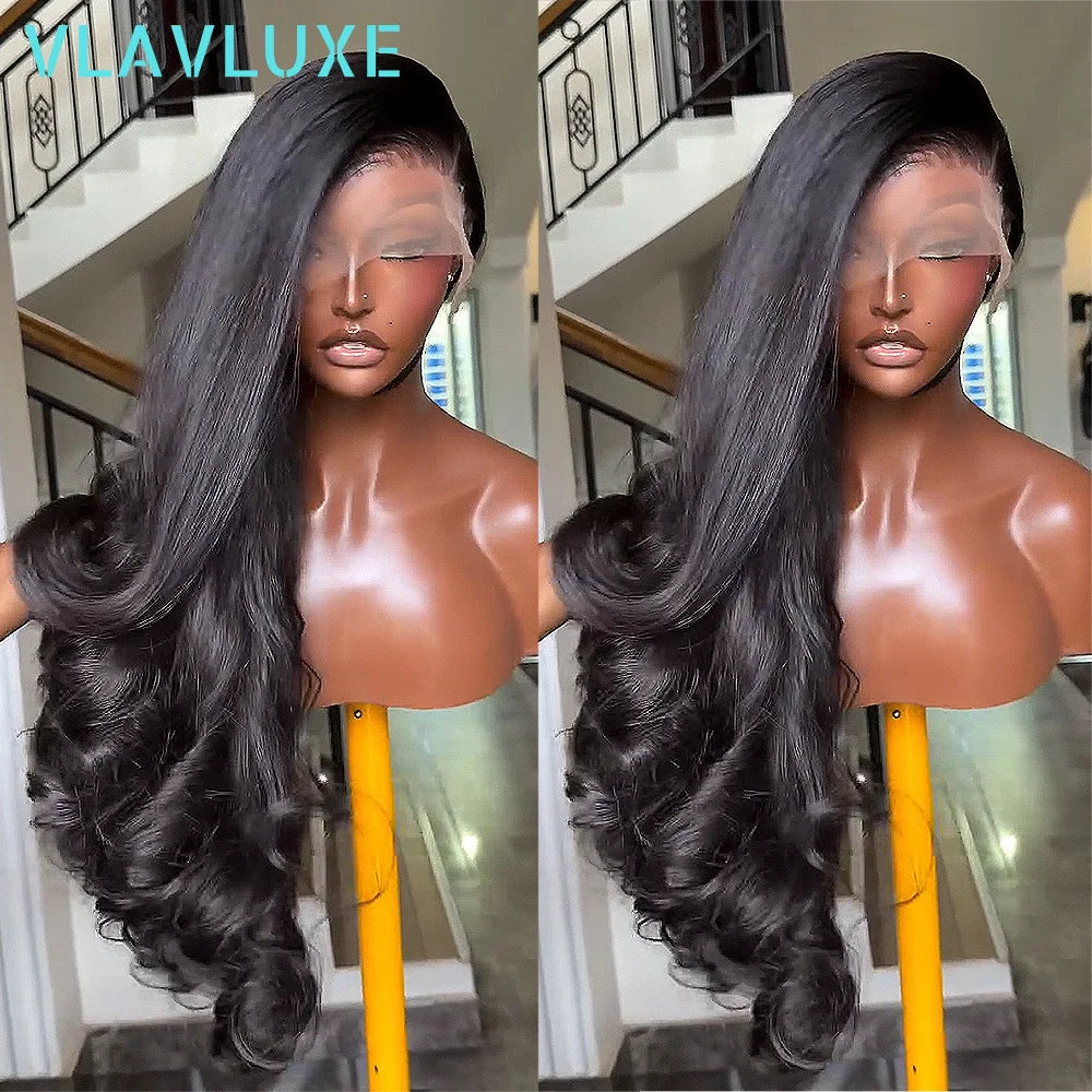 100% Human Hair 350/450 Density 30 32 Inch Bouncy Curly 13x6 HD Lace Front Glueless Wig Brazilian Hair Wear And Go Wig For Women