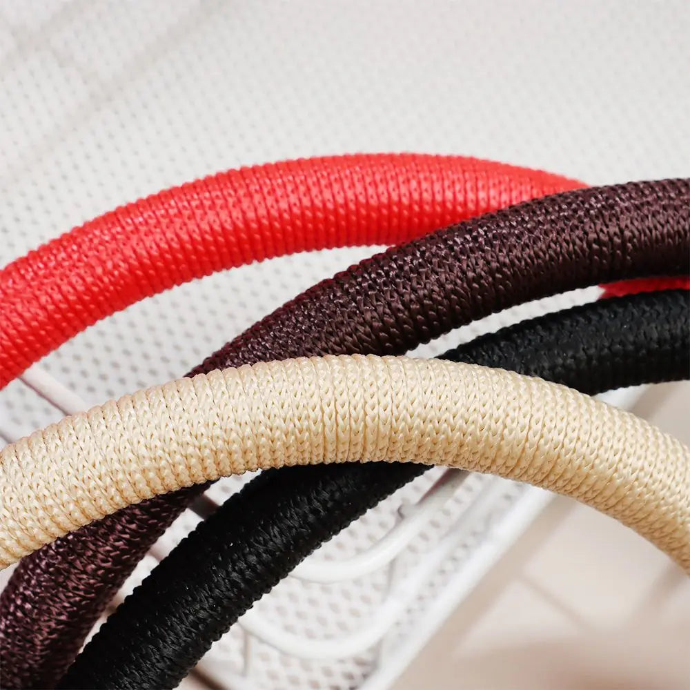 1Pcs Wooden Bead Bag Handle Rope Replacement Handbag Handle Shoulder Belt for Women Handbag DIY Bag Accessories New Fashion