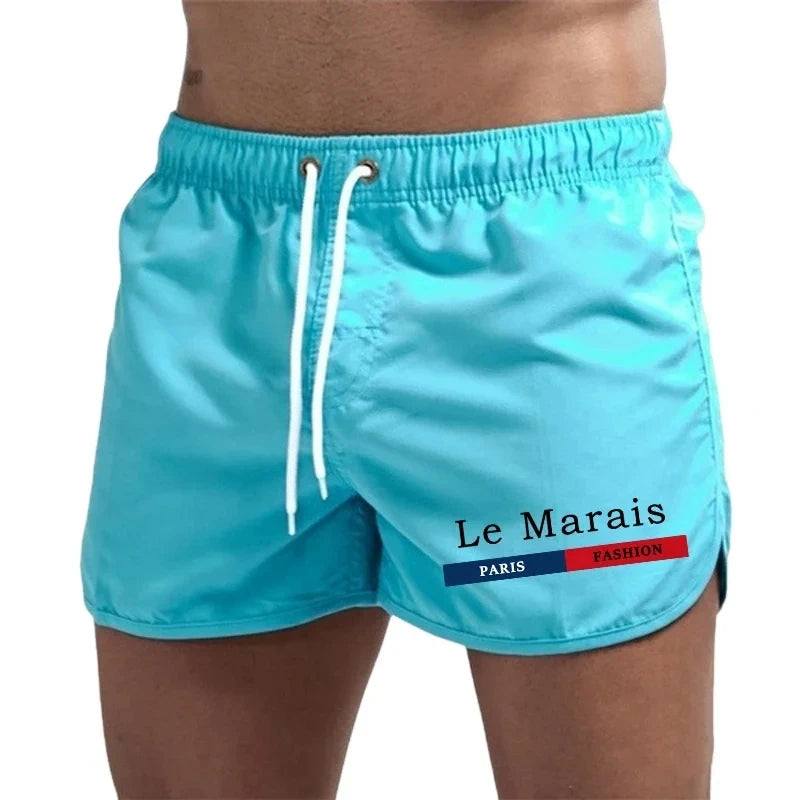 Short de plage imprimé pour homme | Été