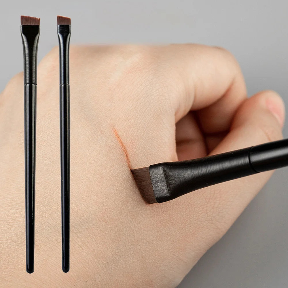 Makeup Brushes for Women Flat Fine Blade Eyebrow Contour Brush Eyeliner Brush Professional Liner Brow Cosmetic Beauty Tools