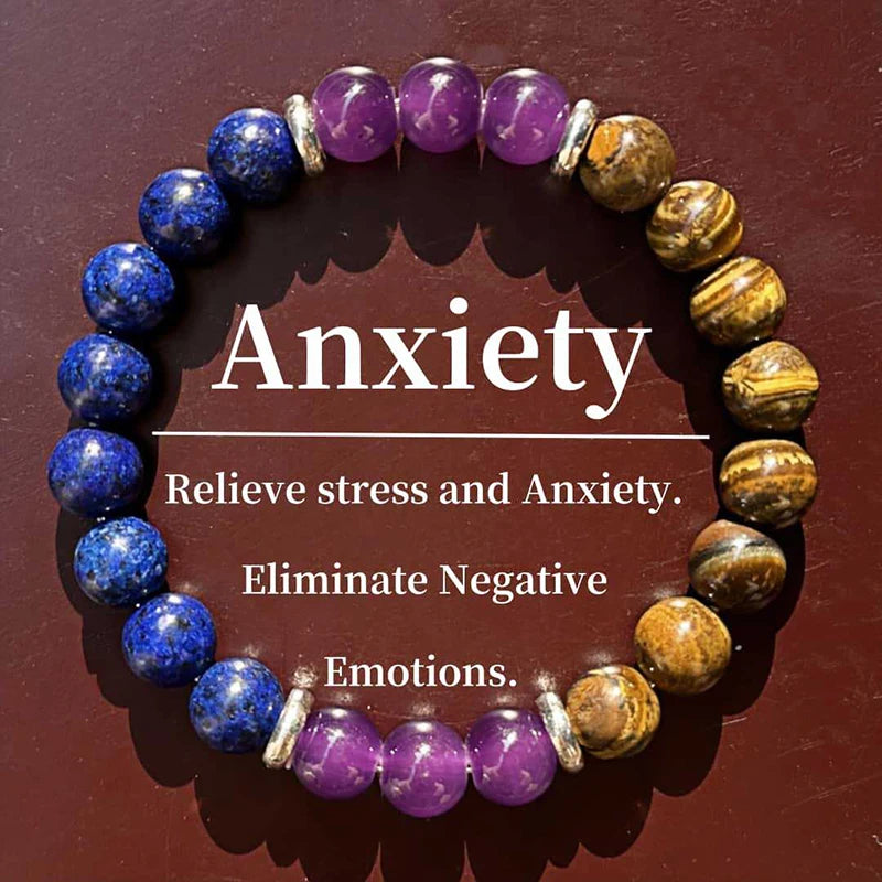 Stylish Unisex Beaded Bracelets with Natural Stones, Multi-Function Fashion Jewelry, Excellent Present for Loved Ones