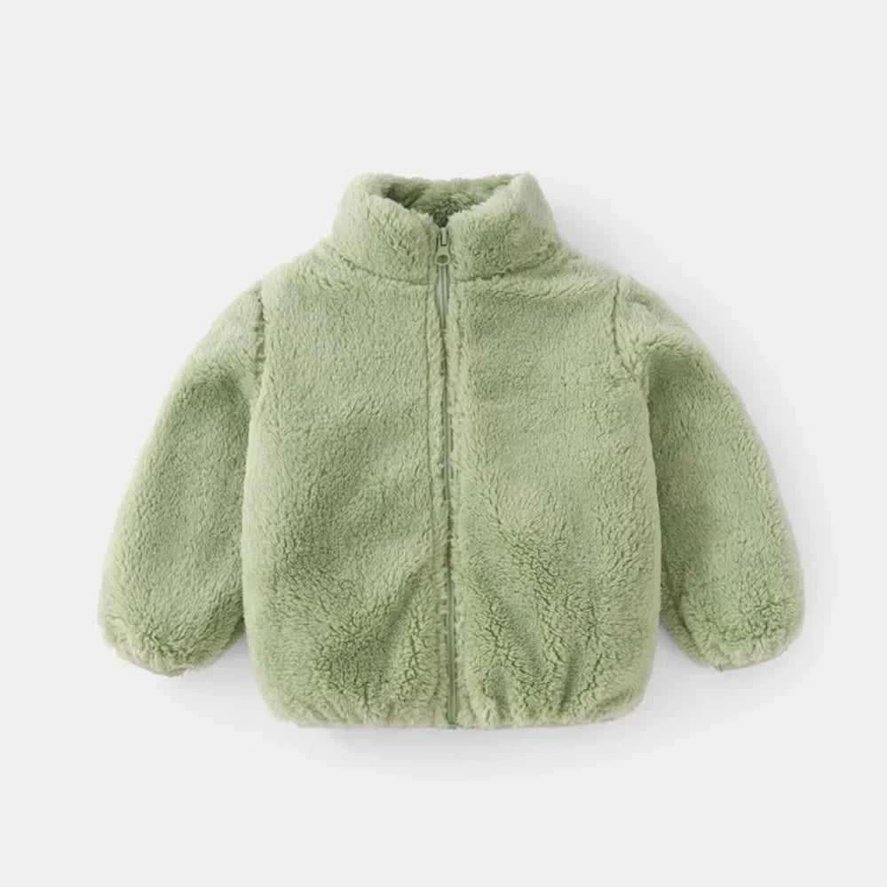Manteau Enfant 2025 | Veste Polaire Chaude Garçon Fille | Printemps-Automne-Hiver Bébé