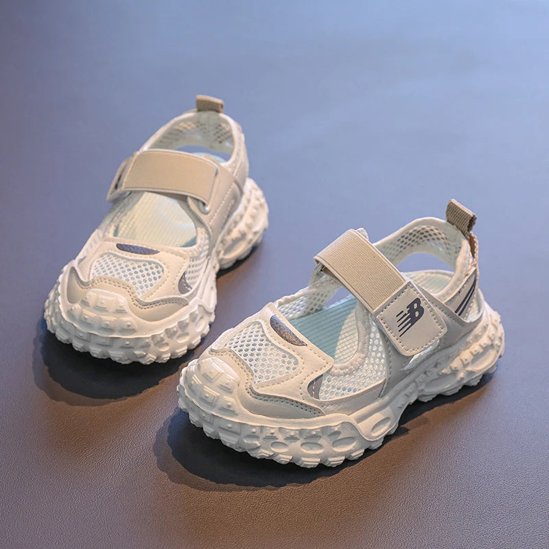 Baskets Été Mesh Chunky Enfant | Respirantes Crénelées | Plage & Casual Garçon Fille