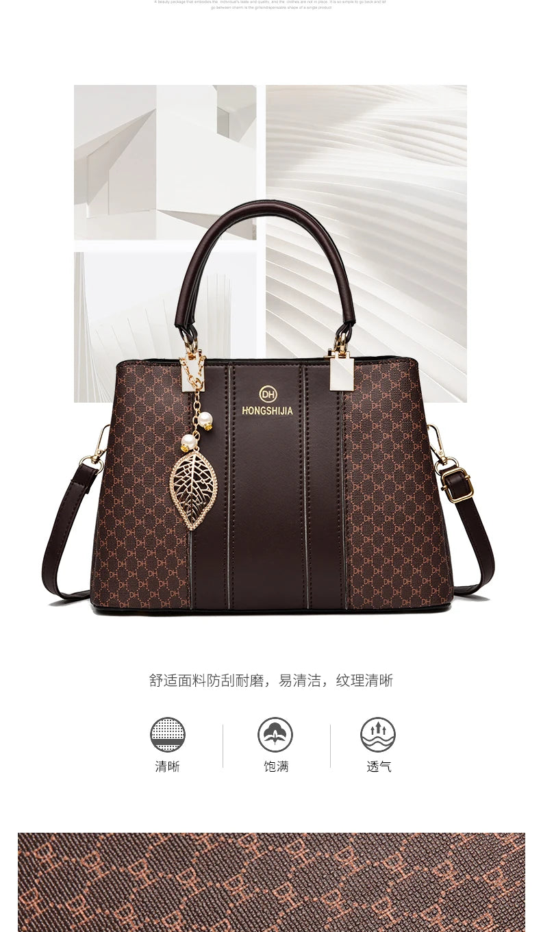 Sac à Main Femme Élégant | Cuir Haute Qualité | Tote Top Handle | Grande Capacité | Bandoulière