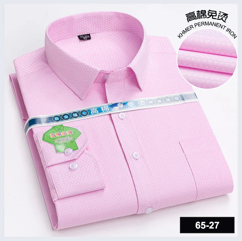 2026 Long Sleeve Shirt Men's Tops for Men Men's Clothing White Shirt Men's Fashion Clothing Trends
