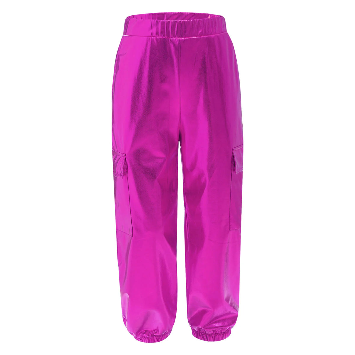 Ensemble Danse Fille Hip Hop | Veste Bomber Métallique & Pantalon | Costume Scène Carnaval Jazz