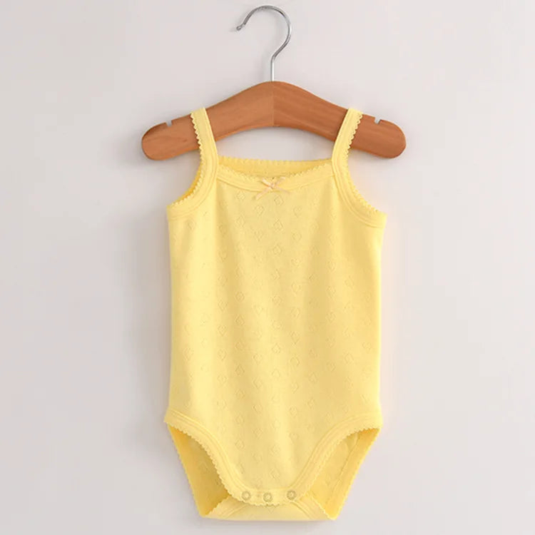 Body Bébé Fille | Sans Manches | Romper Coton | Combinaison Été | Nouveau-Né & Tout-Petits
