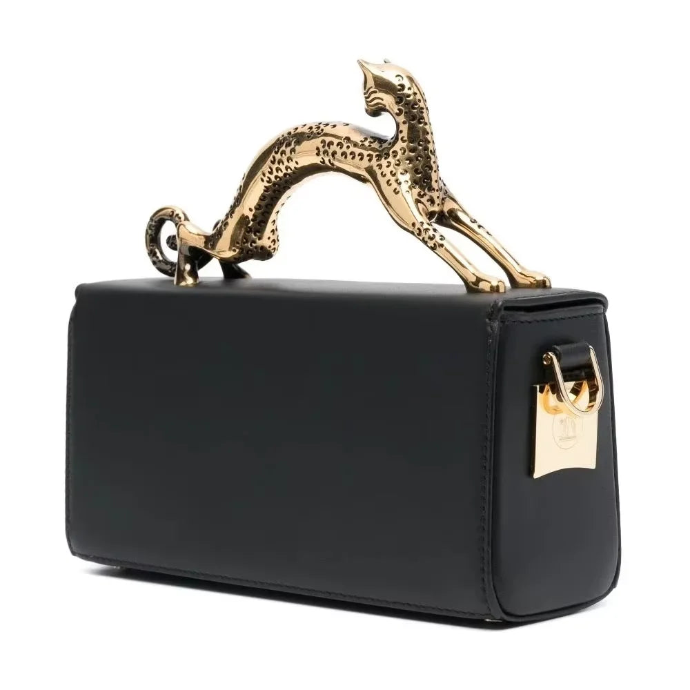 Sac à Main Femme Luxe | Poignée Métal Designer | Bandoulière | Forme Rectangle Élégante
