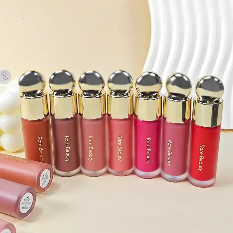 Rare Beauty Always Sunny Happy Sol Silky Three-dimensional Bronze Contour Stick Natural Matte Blusher Highlight Gloss Mirror