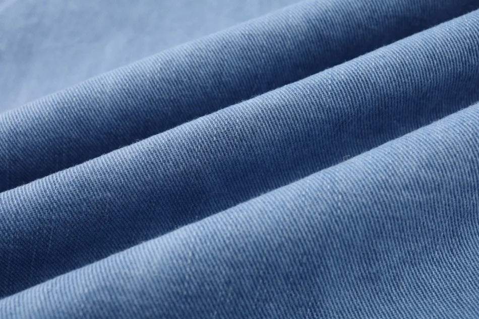 Collection Denim Bleu AS SS2026 | Tissu Bambou Haute Qualité | Tenue Famille Semaine | Fille & Garçon