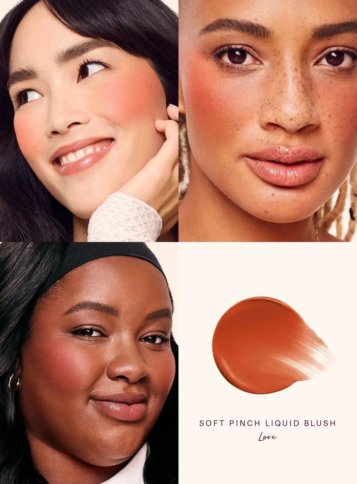 Rare Beauty Liquid Blush Silky Lasting Waterproof Moisturizing Contour Shadow Blush Plump Makeup Gives A Naturally Complexion