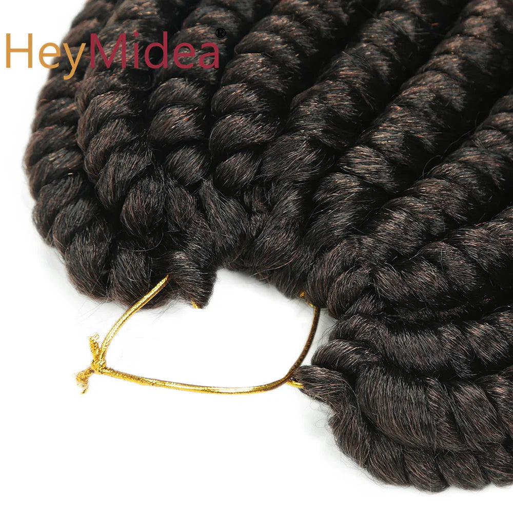 Tresses Crochet Havana Twist | 8 Pouces | Synthétique | Ombre Senegalese Twist | Femme