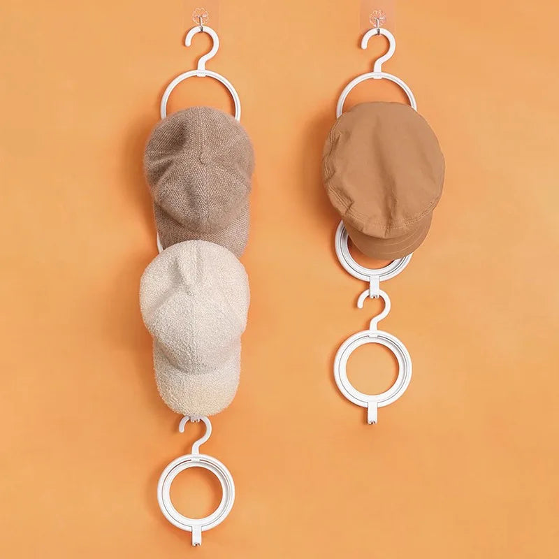 1-5Pcs Hanging Stand For Wigs Hats Multifunctional Hanger For Multiple Wigs Durable Wig Holder For Salon Display Wall Wig Holder