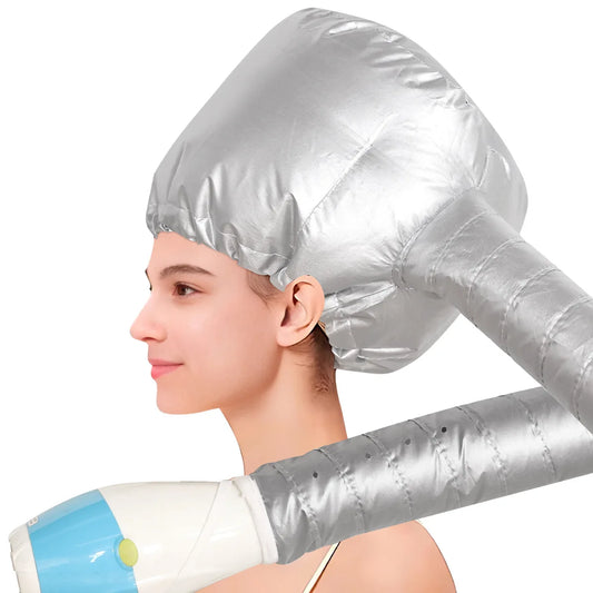 Casque Chaleur Soin Cheveux | Sèche-Cheveux Thermique | Traitement Permanente & Vapeur
